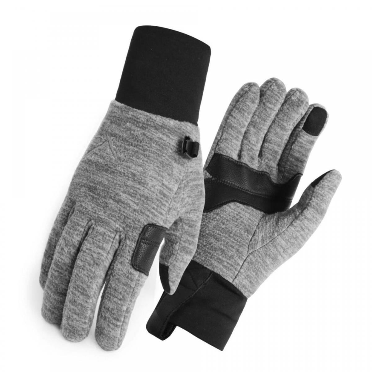 دستکش پلار زنانه طوسی - women’s polar gloves