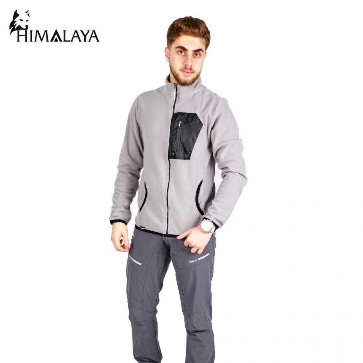 ‏پلار تمام زیپ جیبی طوسی‏ - polar All Zipper CM75