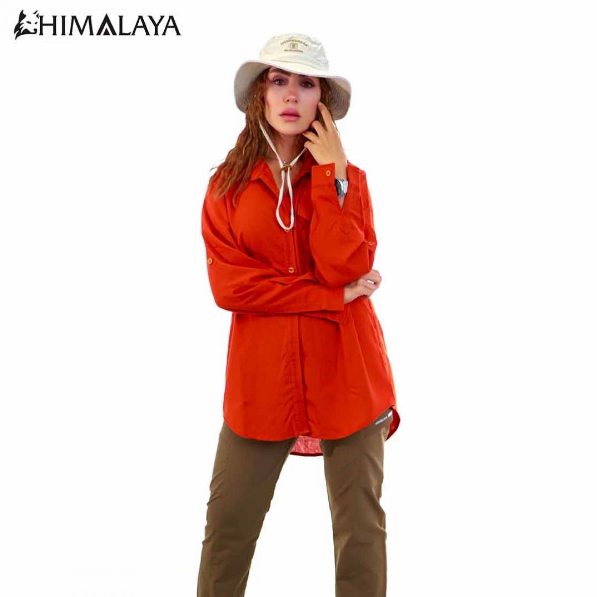 پیراهن لینن زنانه‏ ‏مسی‏  - Women's Long Sleeve Linen Shirt CW29