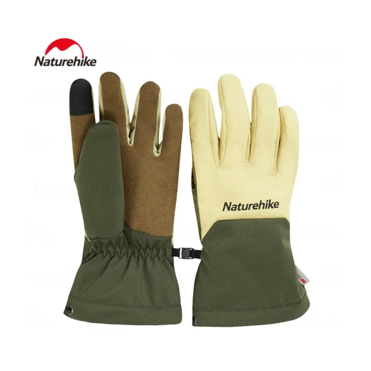 ‏دستکش مدل cyy2341ka026 YETO‏ ‏سبز‏  -  Ski Gloves CYY2341KA026