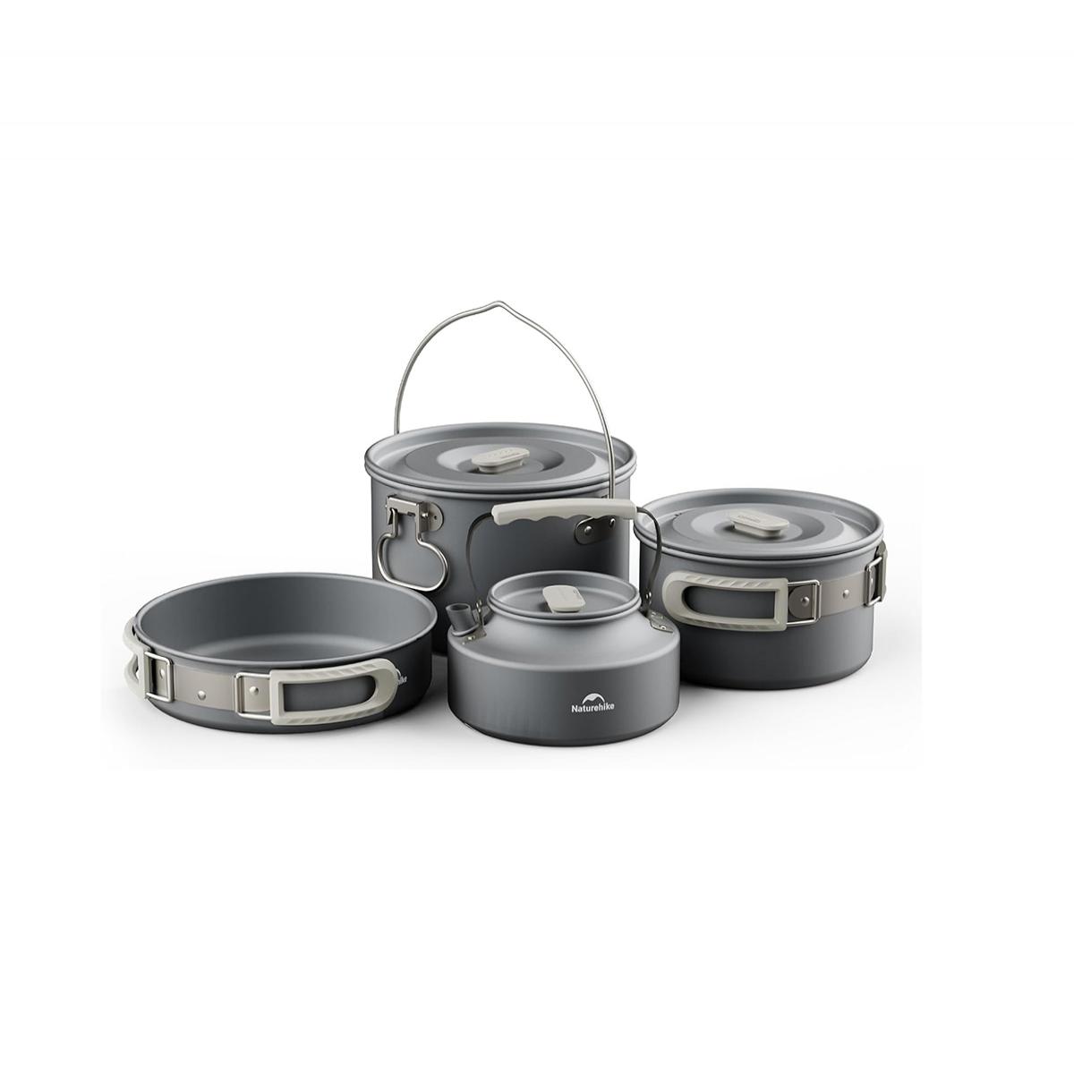 ‏ست ظروف 4 تا 7 نفره مدل CNK2450CF010-XL‏ -   Camping Cookware Set Model CNK2450CF010