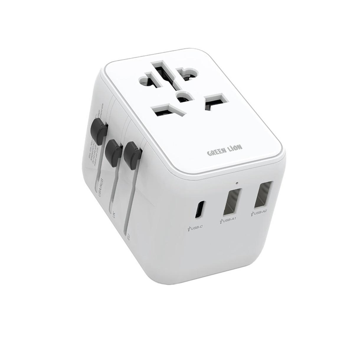 آداپتو سفری چند پورت - Multi Port Travel Adapter