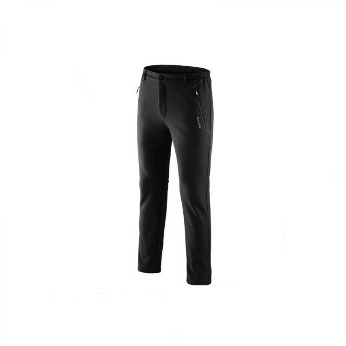 شلوار زنانه NH18R010-K‏‏ ‏طوسی - Men's TR01 Outdoor Knit Plus Velvet Warm Sports Pants