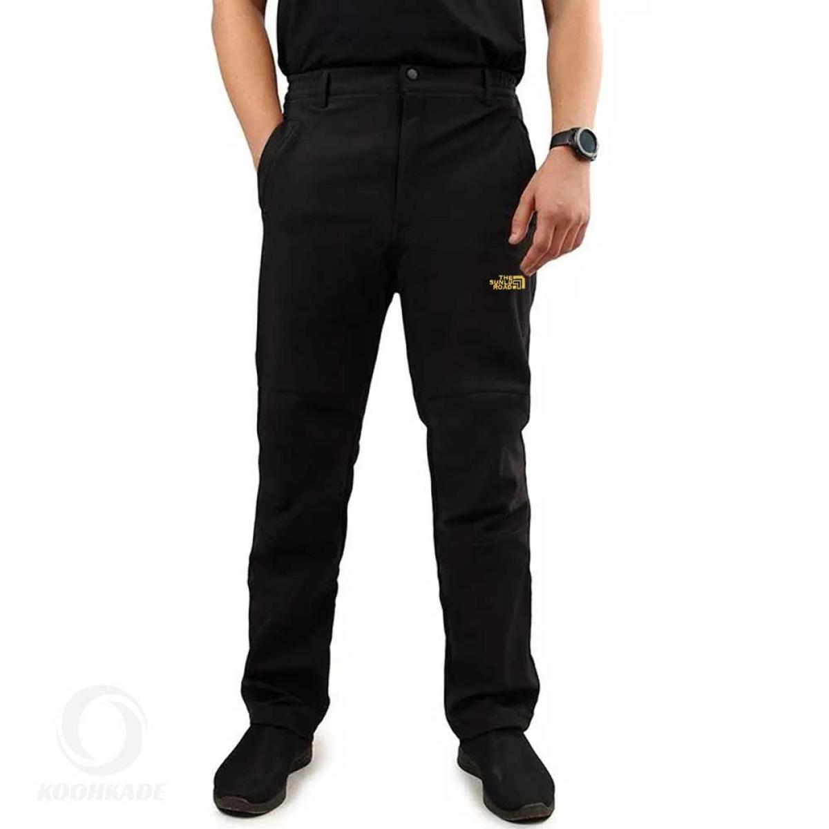 ‏شلوار ترکینگ A-22308‏ ‏مشکی‏ - trekking pants